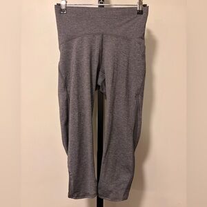 lululemon Train Times Crop 17” Heathered Gray